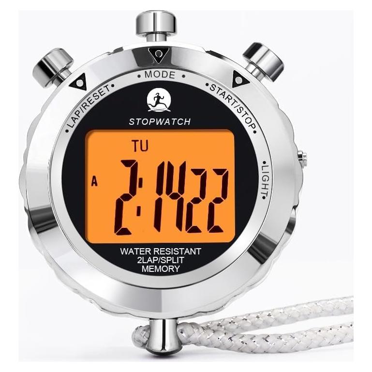 Cronómetro Digital Rolilink con Memoria y Retroiluminación