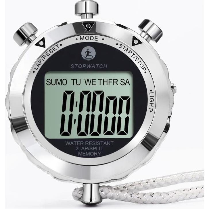 Cronómetro Digital Rolilink con Memoria y Retroiluminación