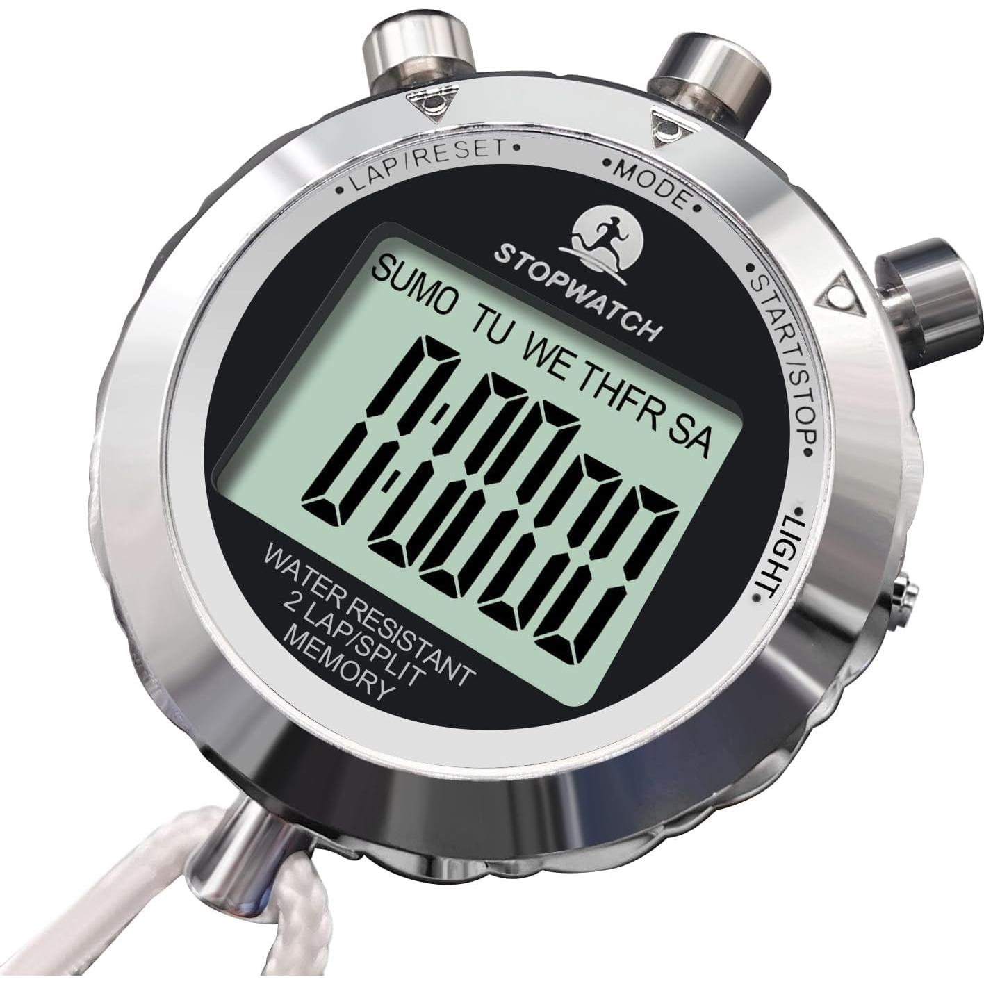 Cronómetro Digital Rolilink con Memoria y Retroiluminación