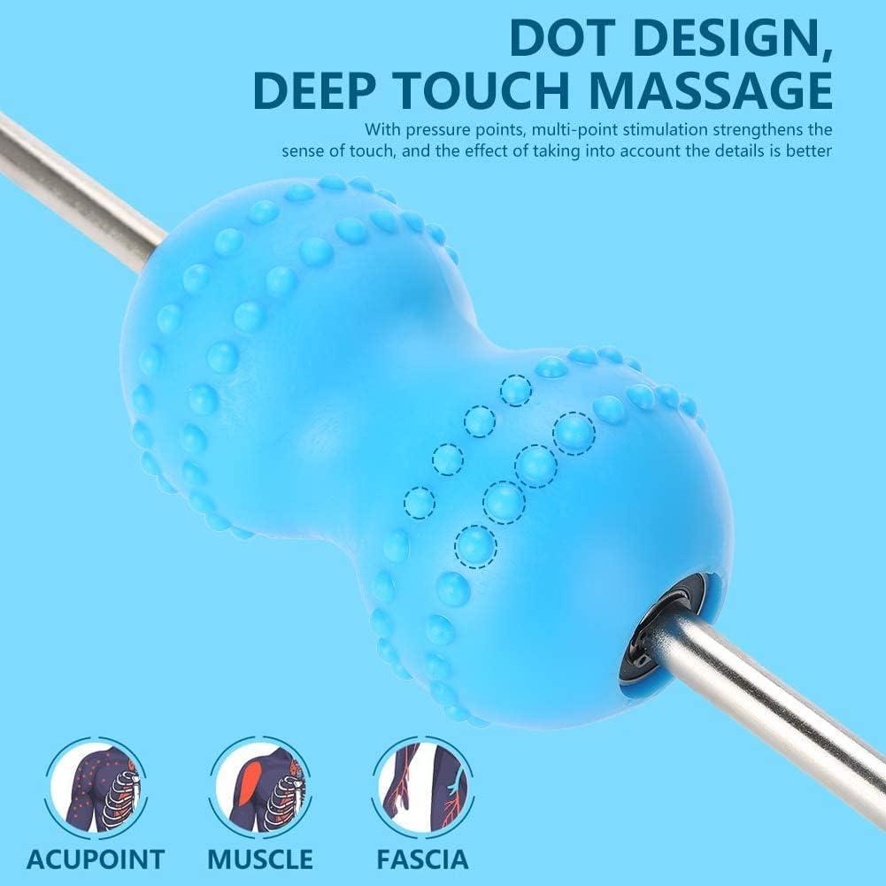 Stick de Masaje Roller FJLyoupin 46x7cm para Musculación