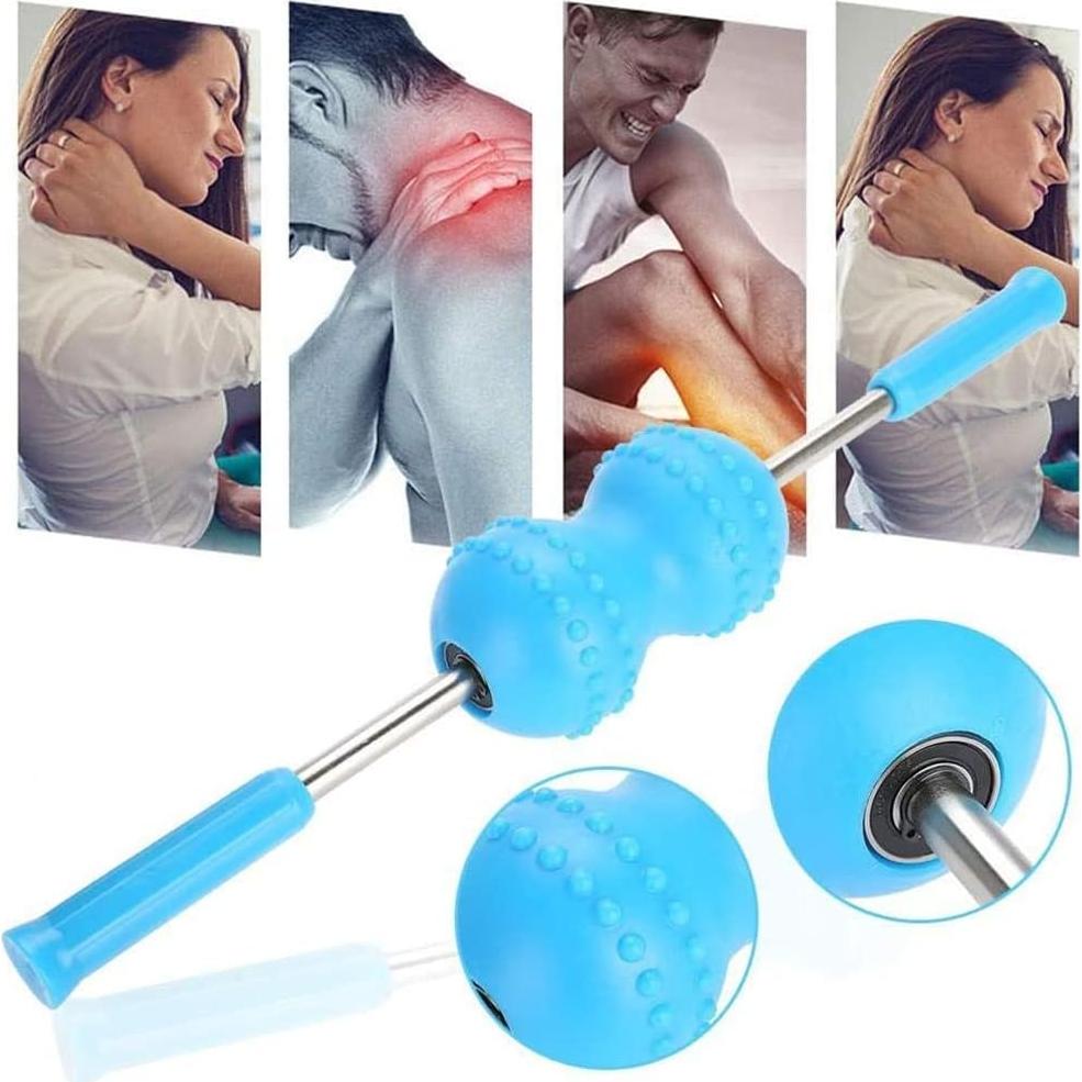 Stick de Masaje Roller FJLyoupin 46x7cm para Musculación