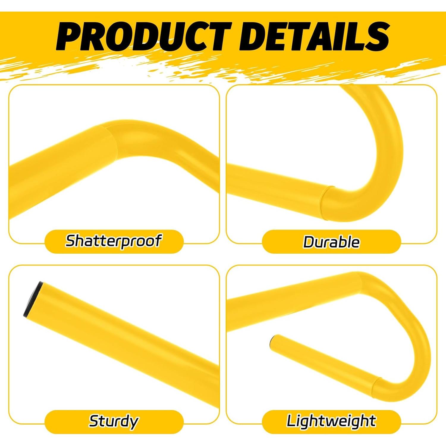 6 Vallas de Agilidad WOPPLXY 15.24 cm Entrenamiento Velocidad