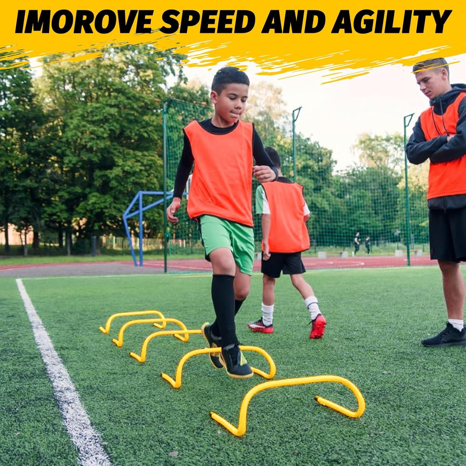 6 Vallas de Agilidad WOPPLXY 15.24 cm Entrenamiento Velocidad