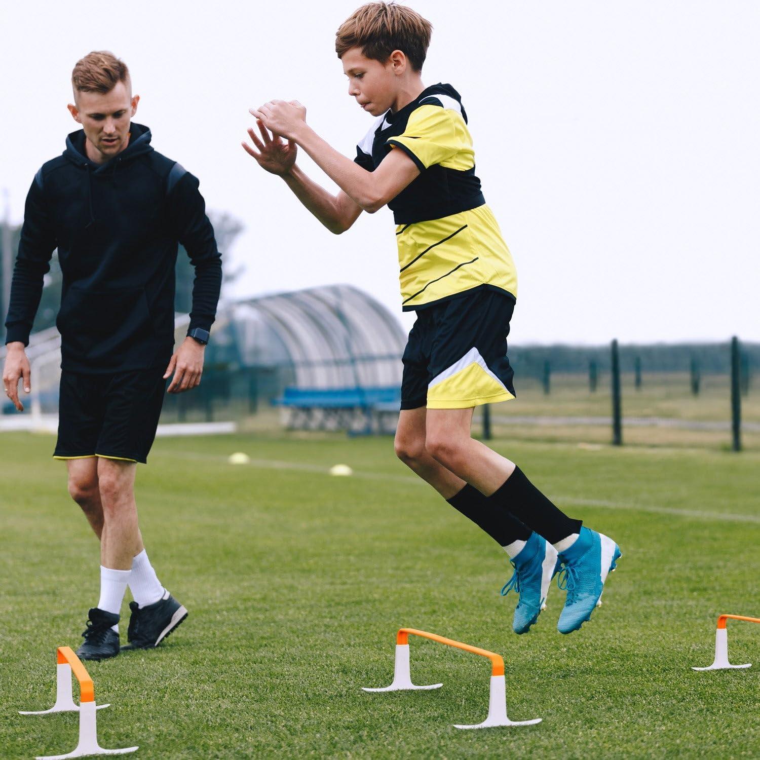 Obstáculos de Agilidad Meister ZoomFlex 15.24 cm Naranja - Paquete de 6