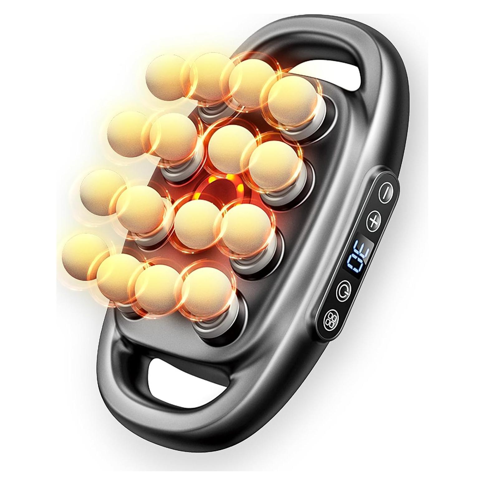 Pistola de Masaje FreeSinger 16 Cabezas - Alivio Muscular Silencioso