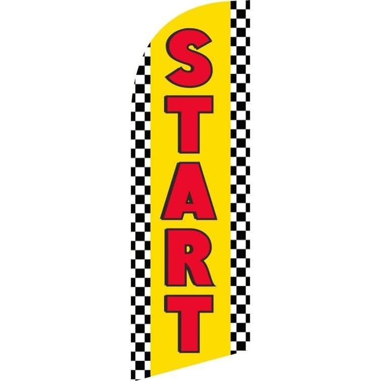 Banderas de Pluma de Reemplazo FFN - 3 Unidades 1.83m