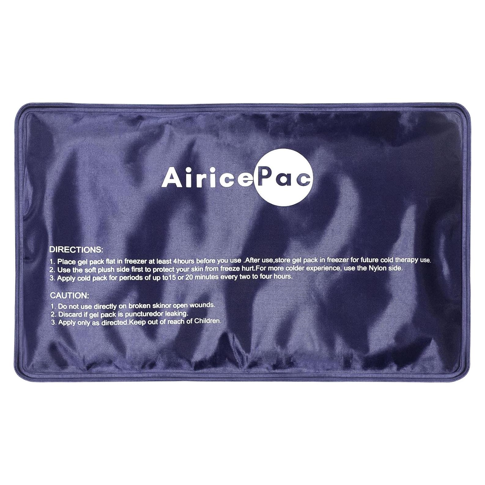 Paquete de Hielo Reutilizable AiricePac 17.8x27.9 cm Alivio Dolor