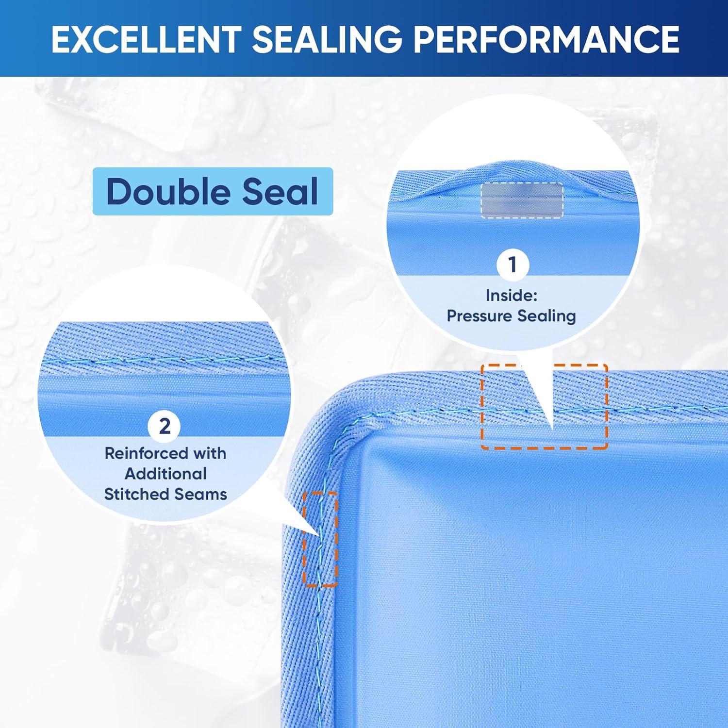 Paquete de Hielo Reutilizable APEXUP Pequeño Azul 1PK