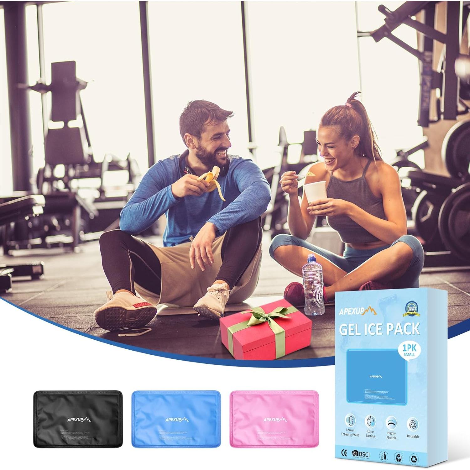Paquete de Hielo Reutilizable APEXUP Pequeño Azul 1PK
