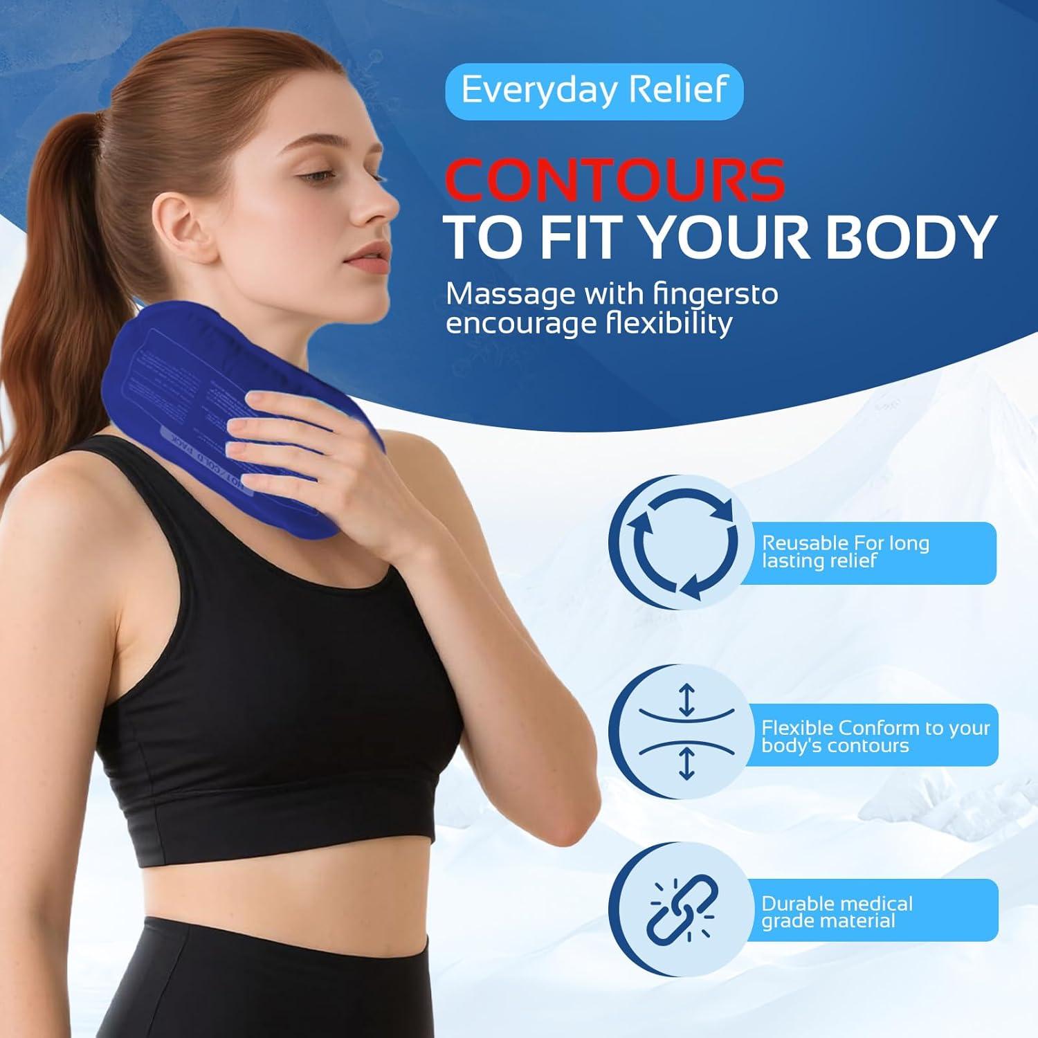 Paquete de Hielo Reutilizable YONSEN - Juego de 3 Piezas