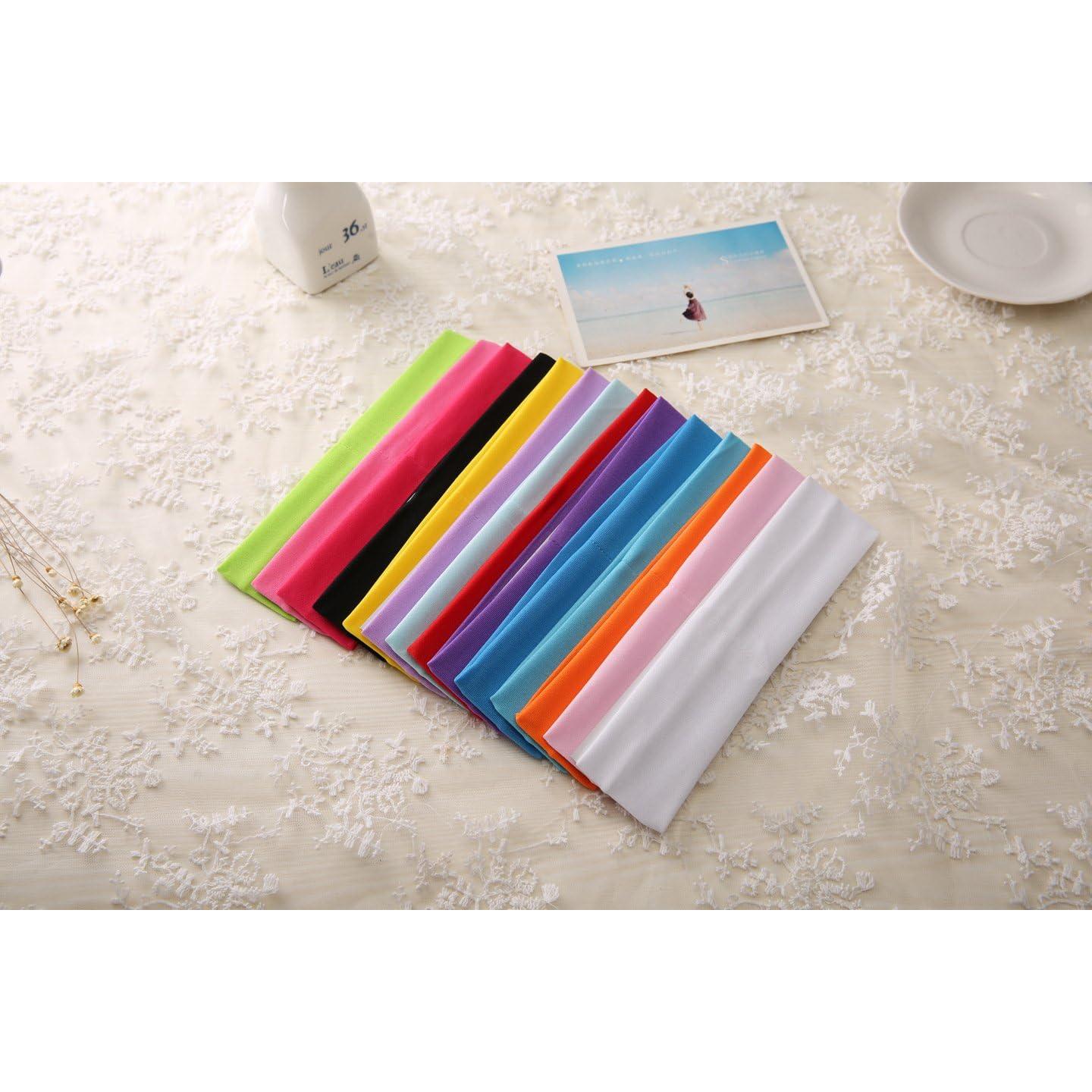 14 Diademas Deportivas Elásticas Zapire para Mujeres y Niñas