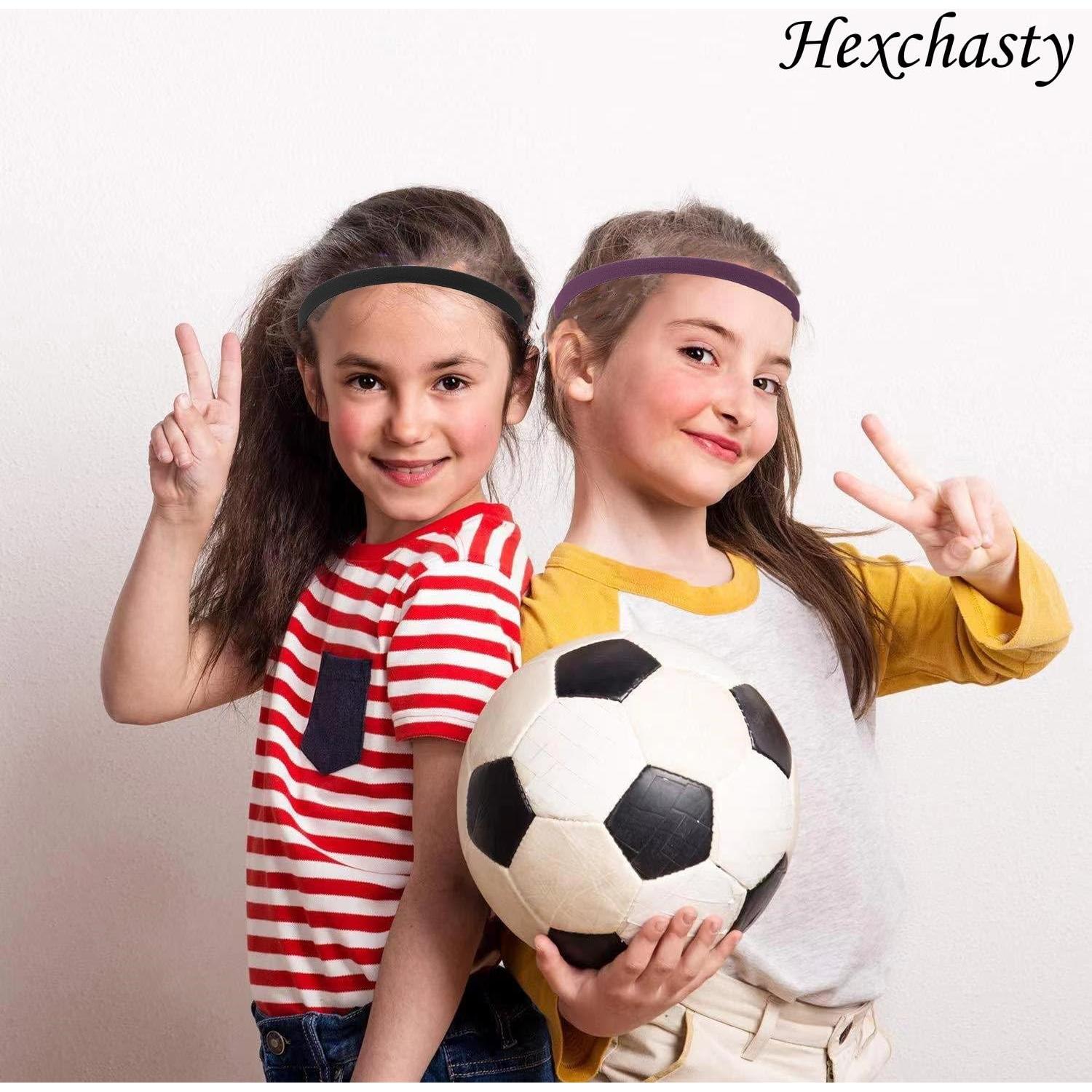 Diademas Elásticas Finas Hexchasty 9 Piezas Multicolor Unisex