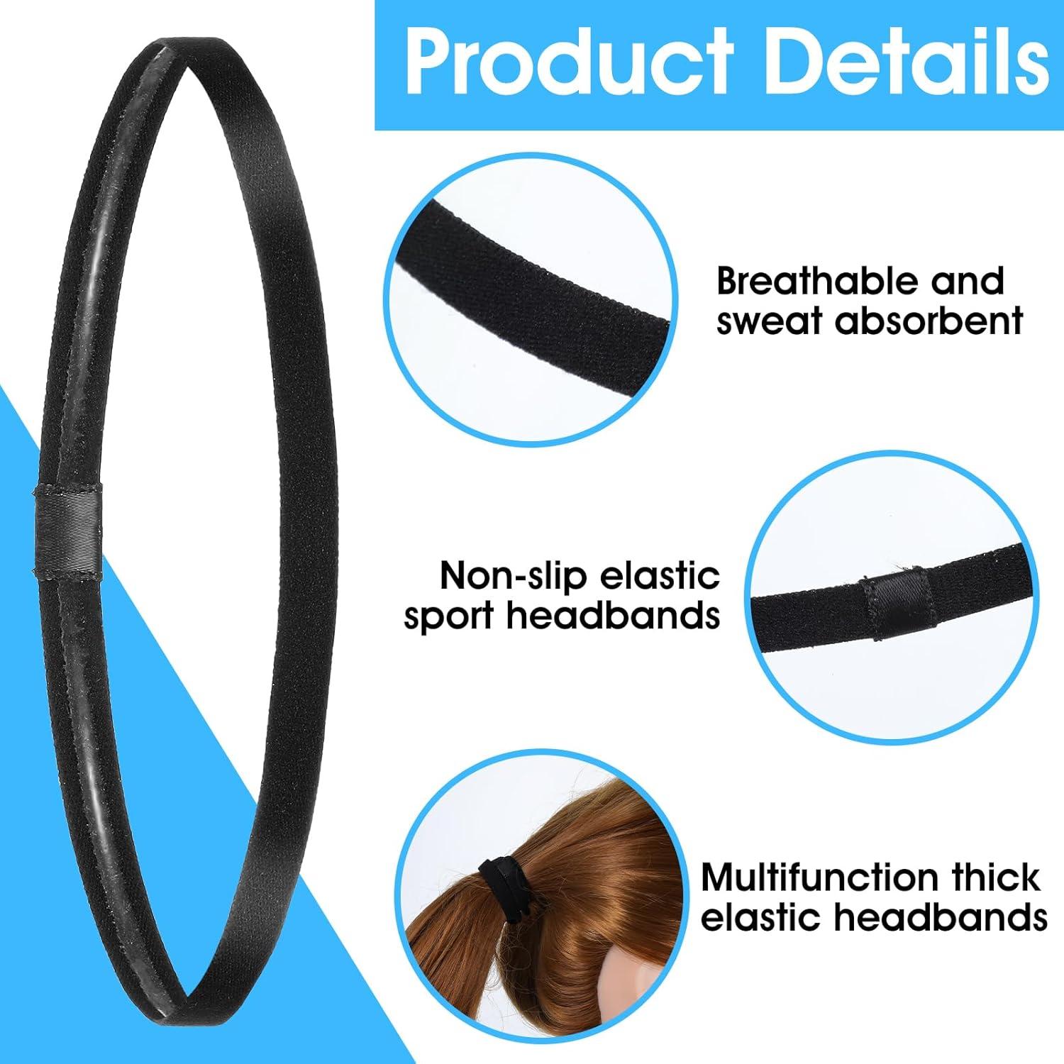 9 Cintas Elásticas Deportivas Antideslizantes HJZHII - Neutras