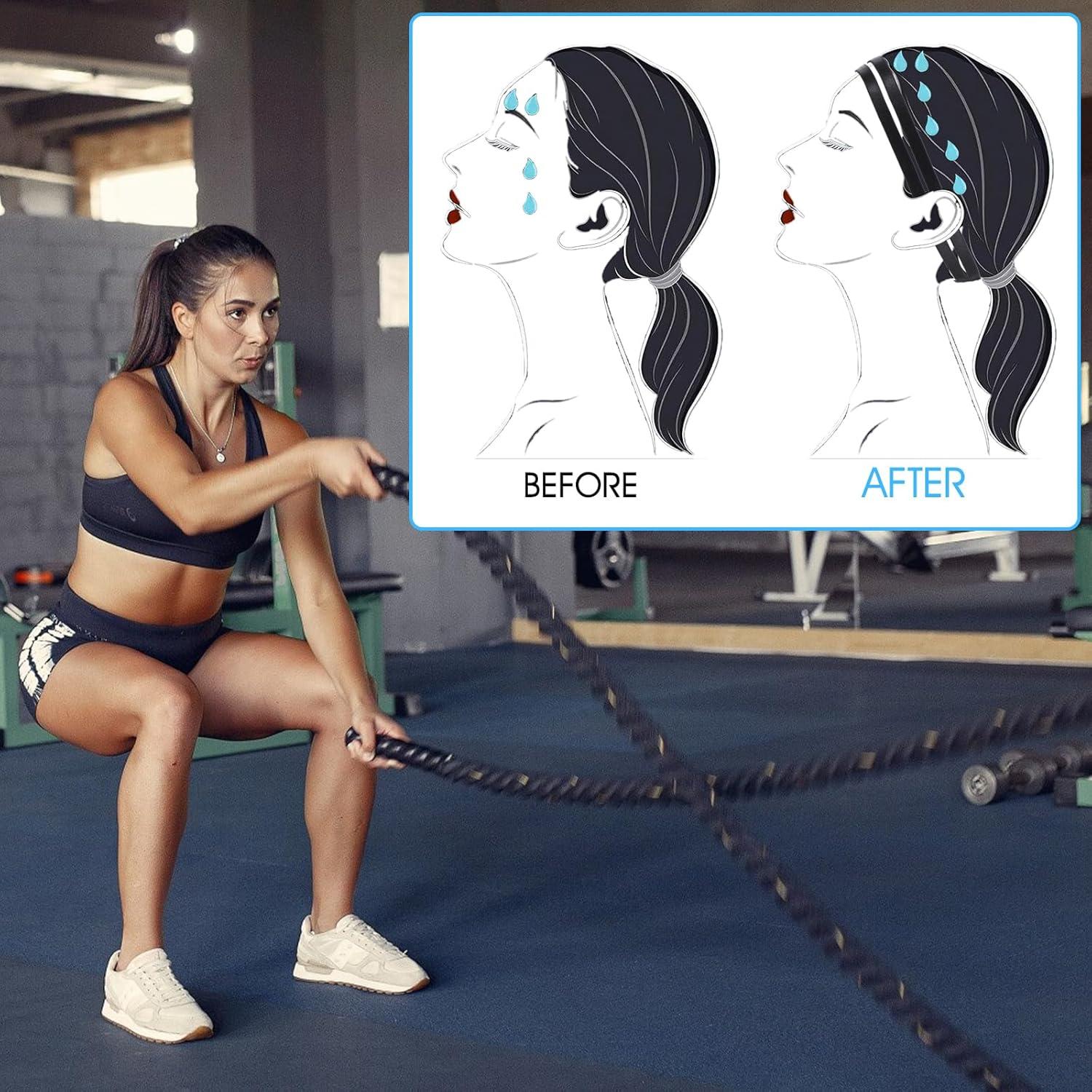 9 Cintas Elásticas Deportivas Antideslizantes HJZHII - Neutras