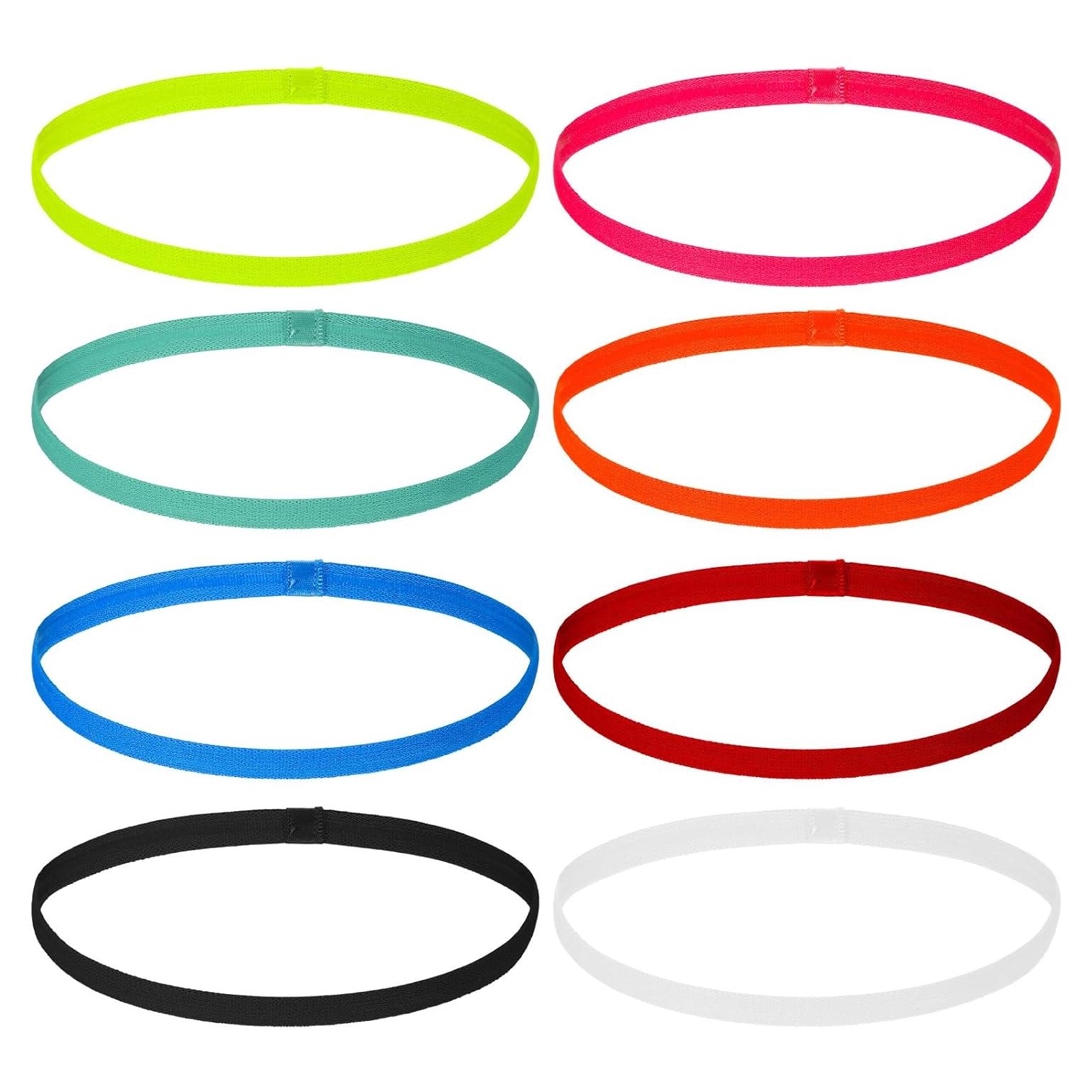 Diademas Elásticas Deportivas Simarro 8 Pcs Multicolor