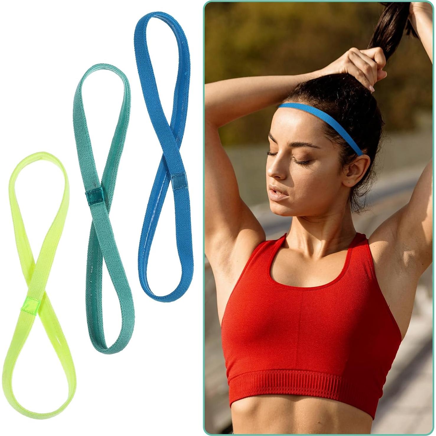 Diademas Elásticas Deportivas Simarro 8 Pcs Multicolor