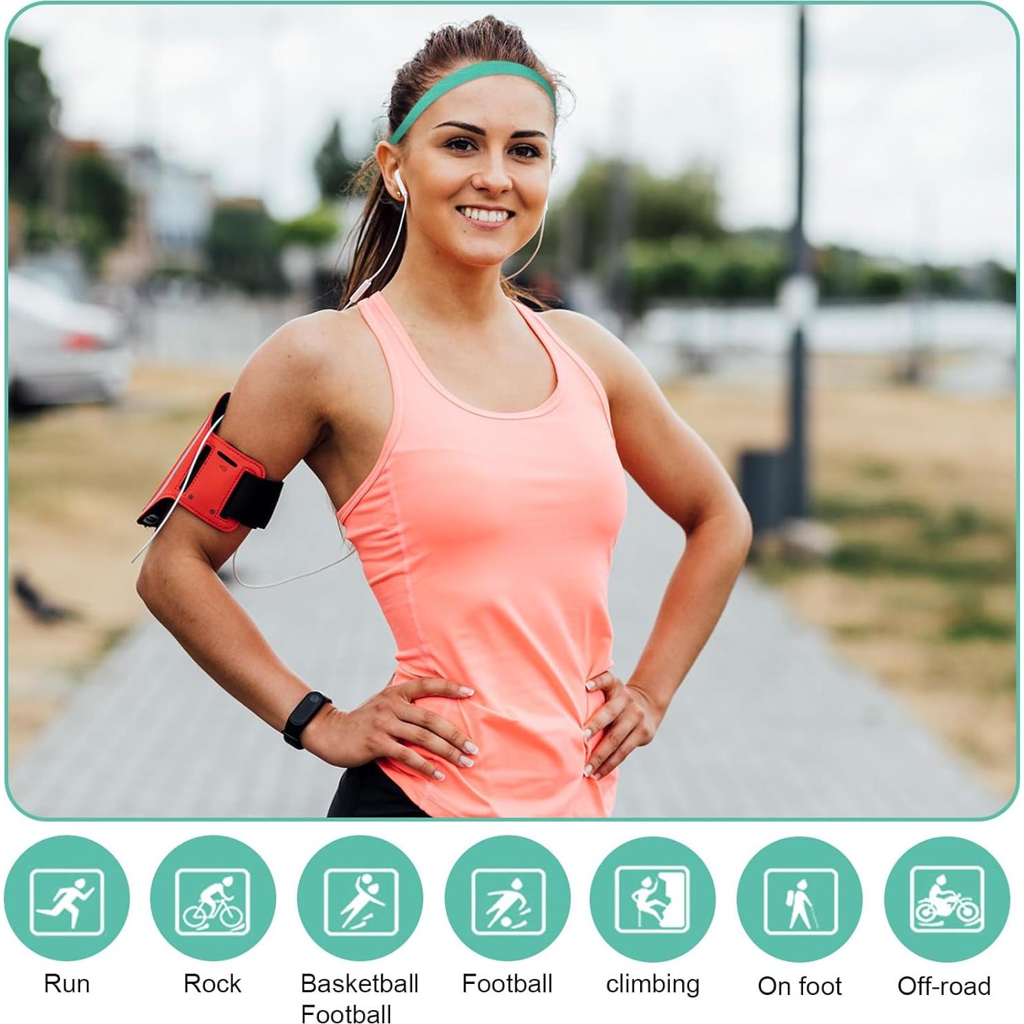 Diademas Elásticas Deportivas Simarro 8 Pcs Multicolor