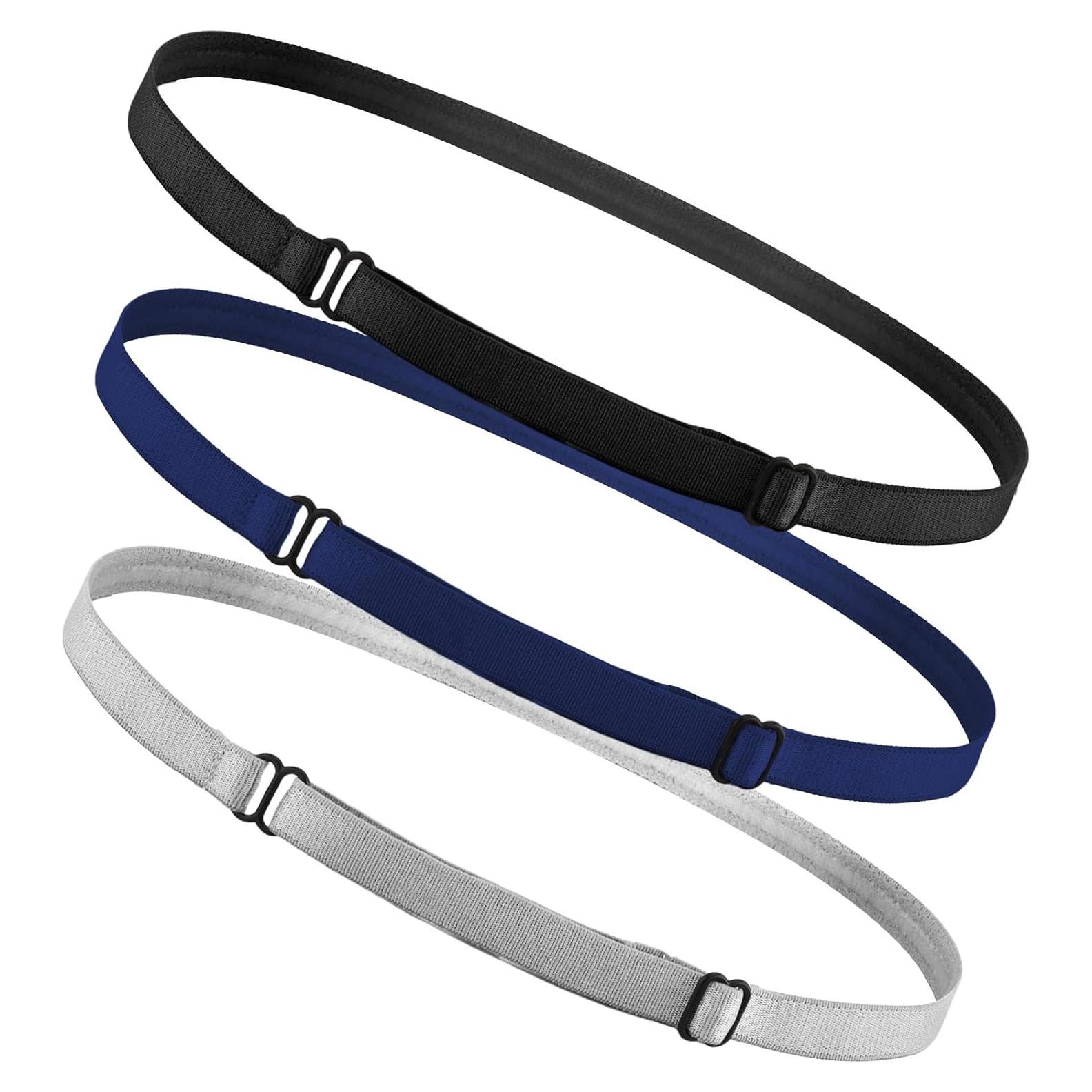 Cintas Elásticas Finas Aprince 1cm Ajustables 3Pcs Multideporte