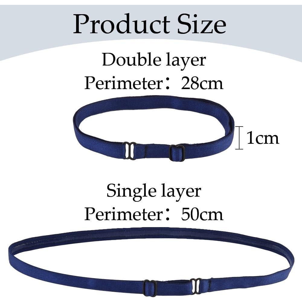 Cintas Elásticas Finas Aprince 1cm Ajustables 3Pcs Multideporte