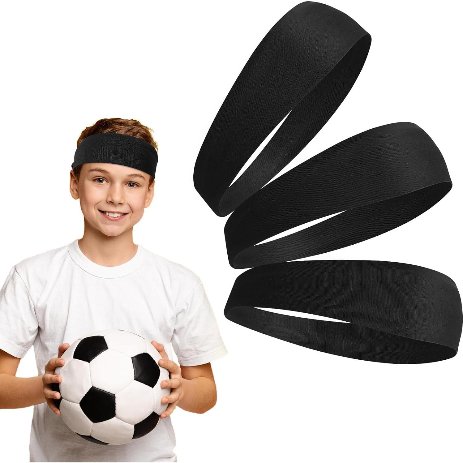 3 Diademas Deportivas Elásticas Dimeho para Niños Unisex