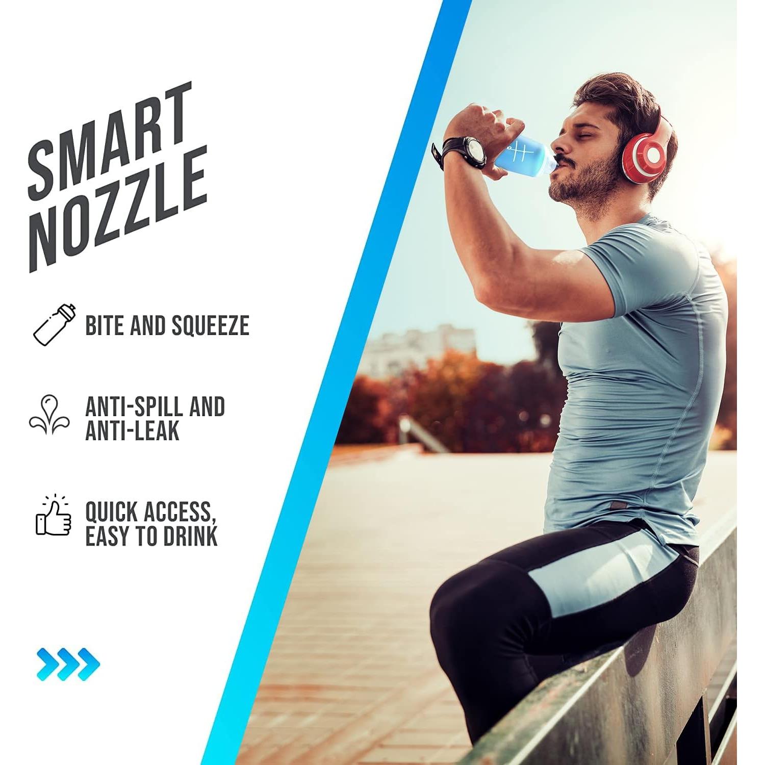 Botellas de Agua Plegables Hastarah 148ml - 2 Pack, Libre BPA