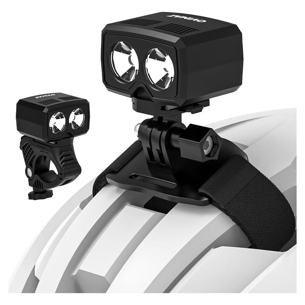 Luz para Casco de Bicicleta OVIMAZ LX-A001 1000 Lúmenes USB