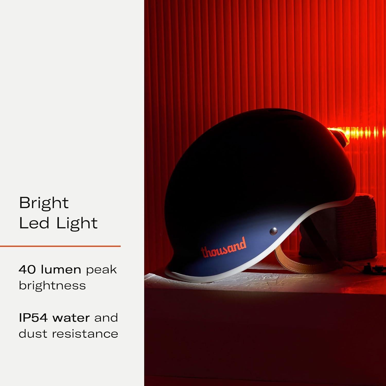 Luz Magnética para Casco Thousand Heritage 2.0 - 40 Lúmenes