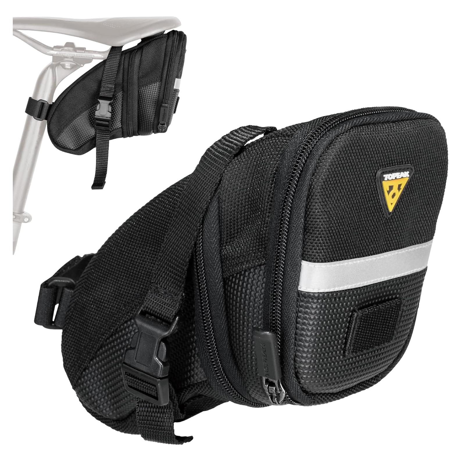 Bolsa de Sillín Topeak Aero Wedge Mediana 1.31L Negra