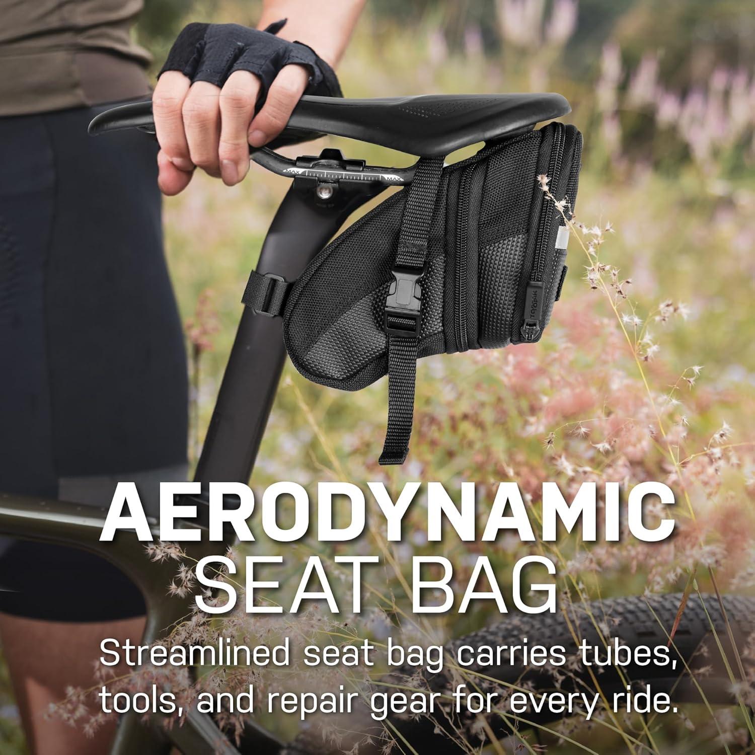 Bolsa de Sillín Topeak Aero Wedge Mediana 1.31L Negra