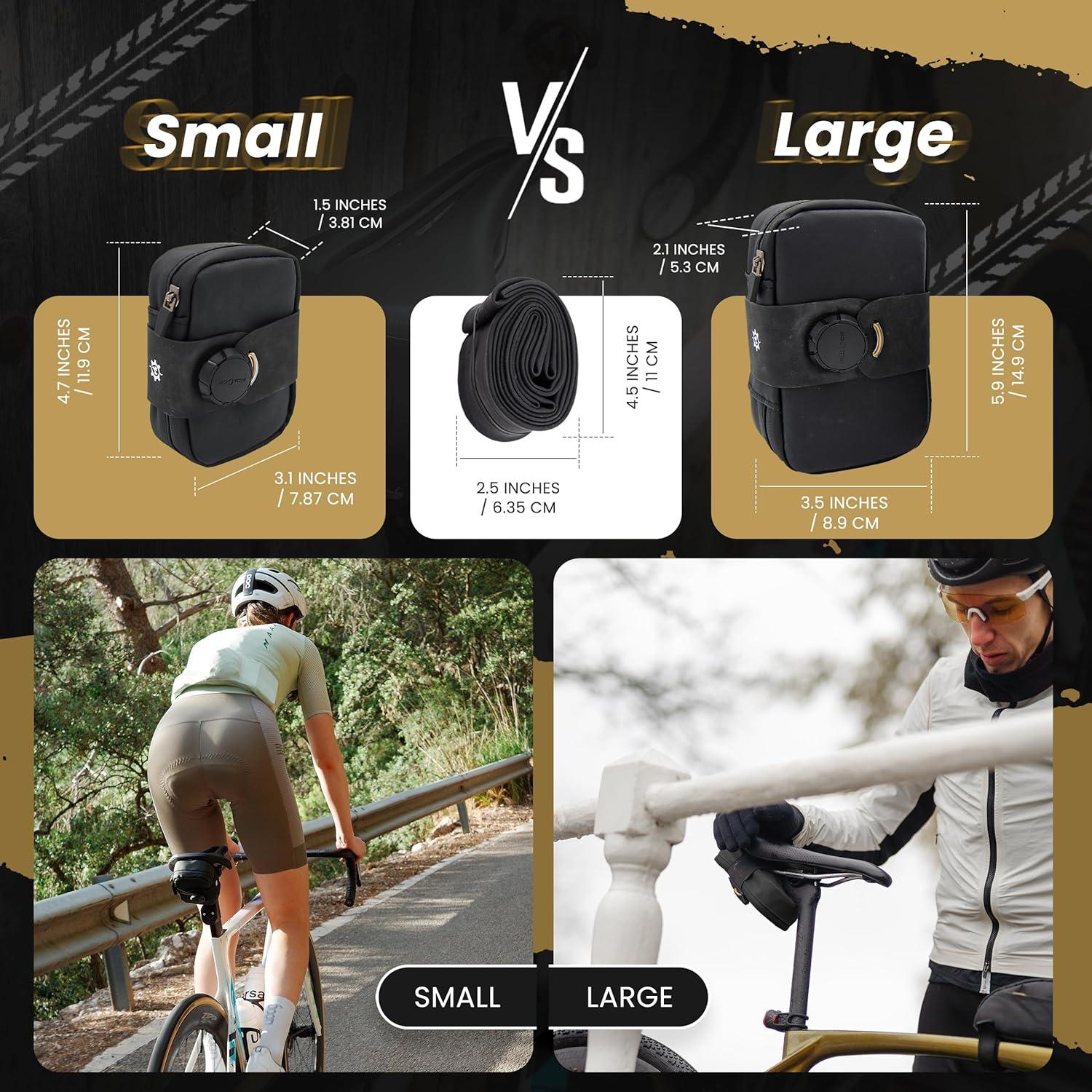 Bolsa Magnética para Silla de Bicicleta Lumiere & Co. 0.69L