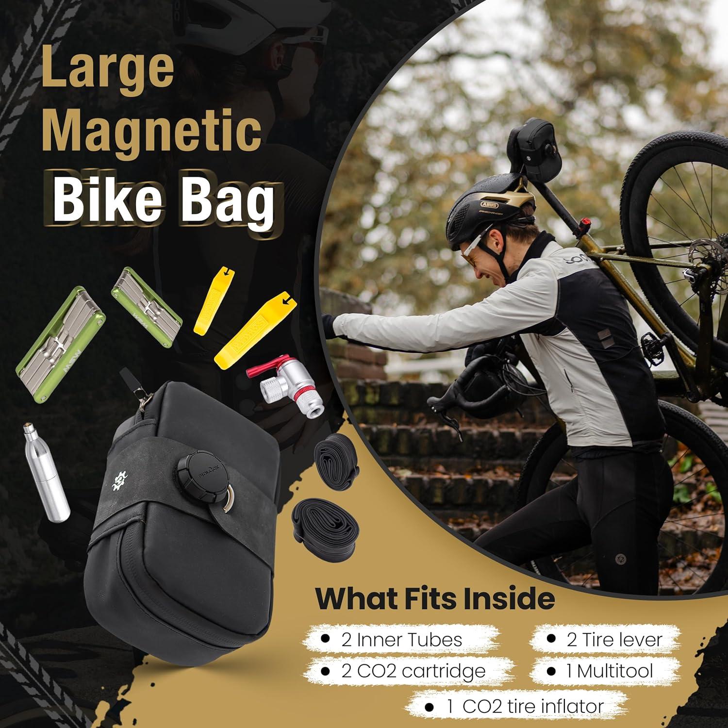 Bolsa Magnética para Silla de Bicicleta Lumiere & Co. 0.69L