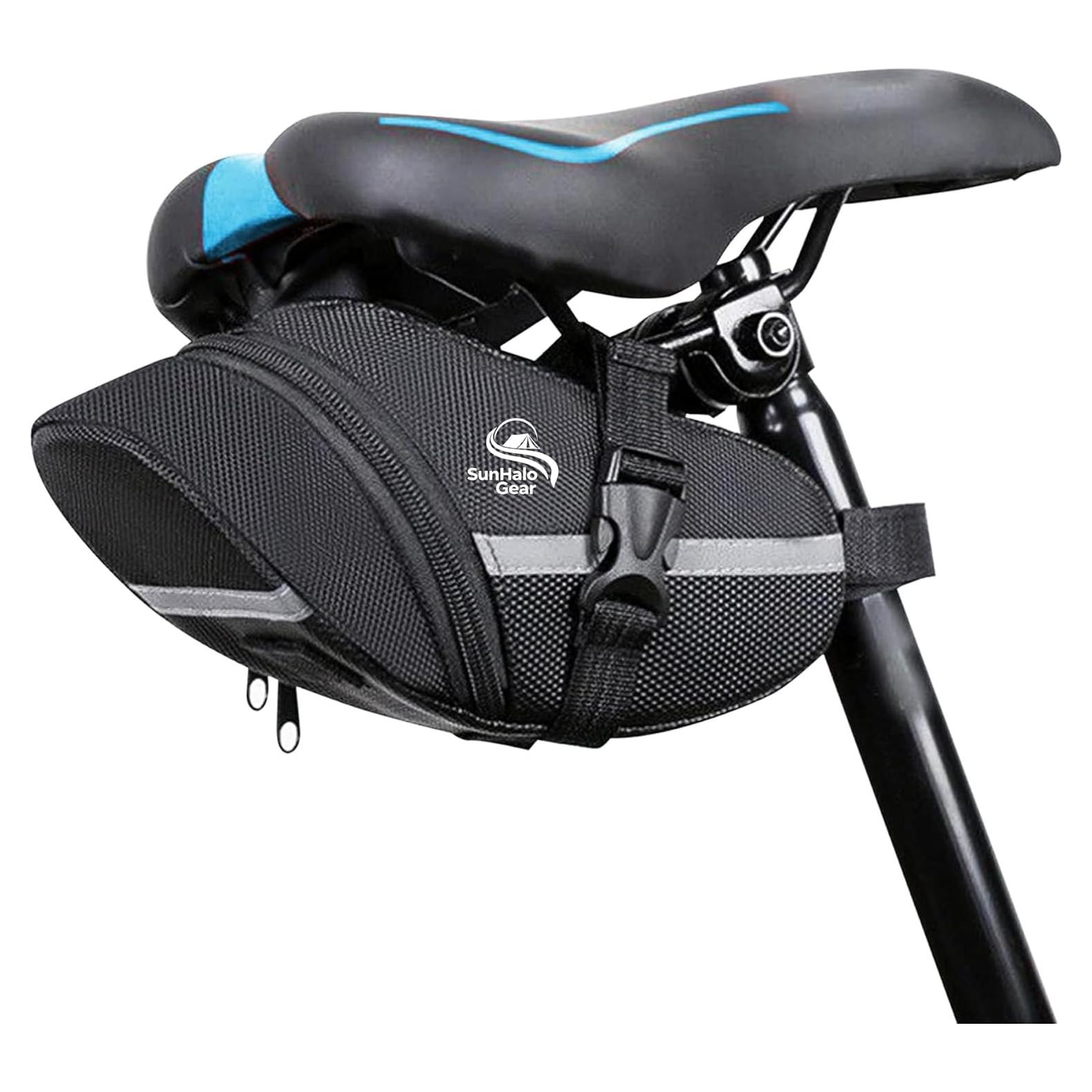 Bolsa de Silla de Bicicleta SunHalo Gear 1.5L Negra