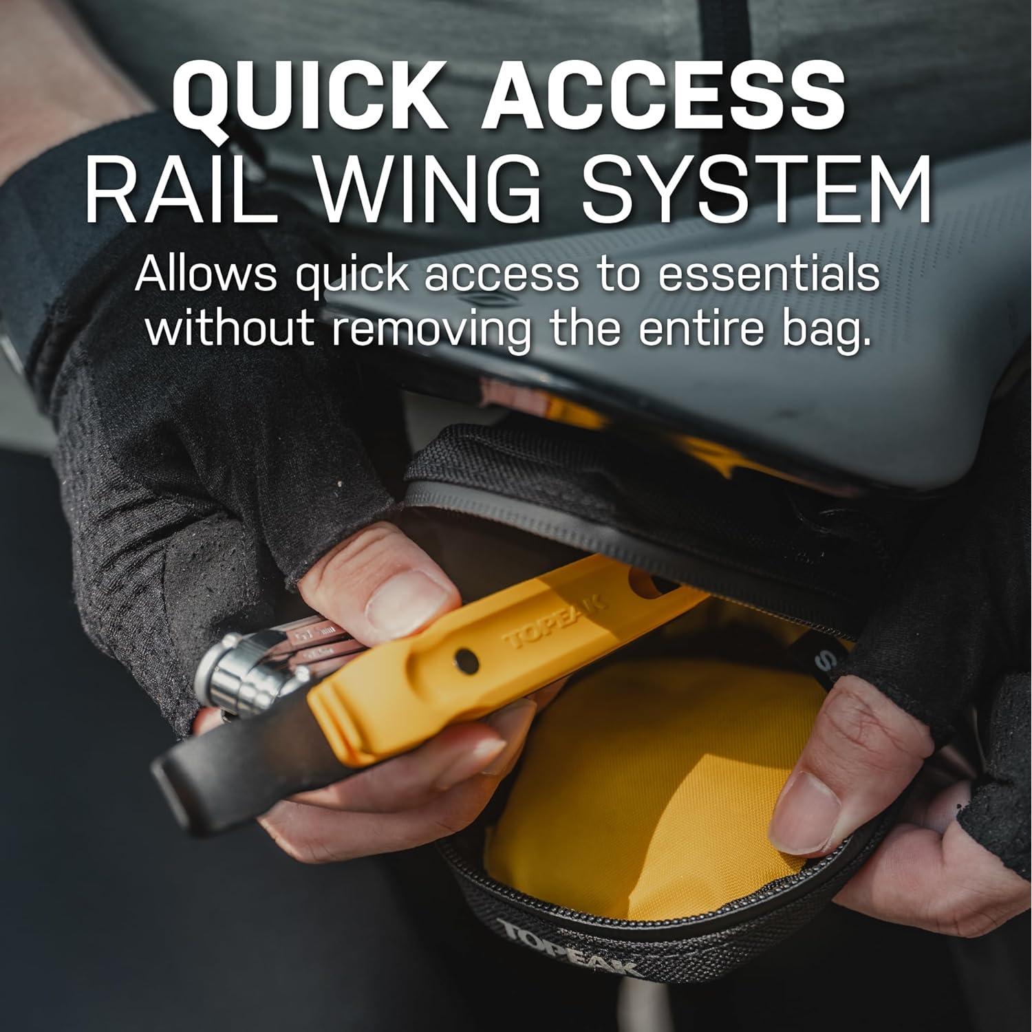 Bolsa de Herramientas Topeak Elementa Seatbag XS 0.2L Negra