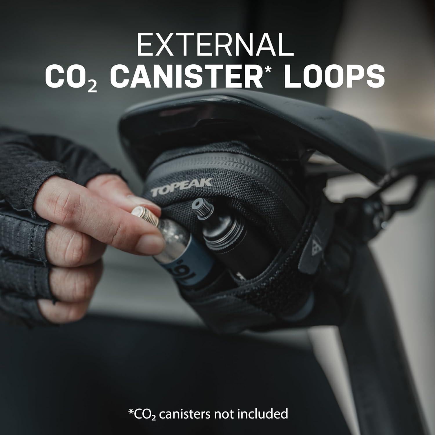 Bolsa de Herramientas Topeak Elementa Seatbag XS 0.2L Negra