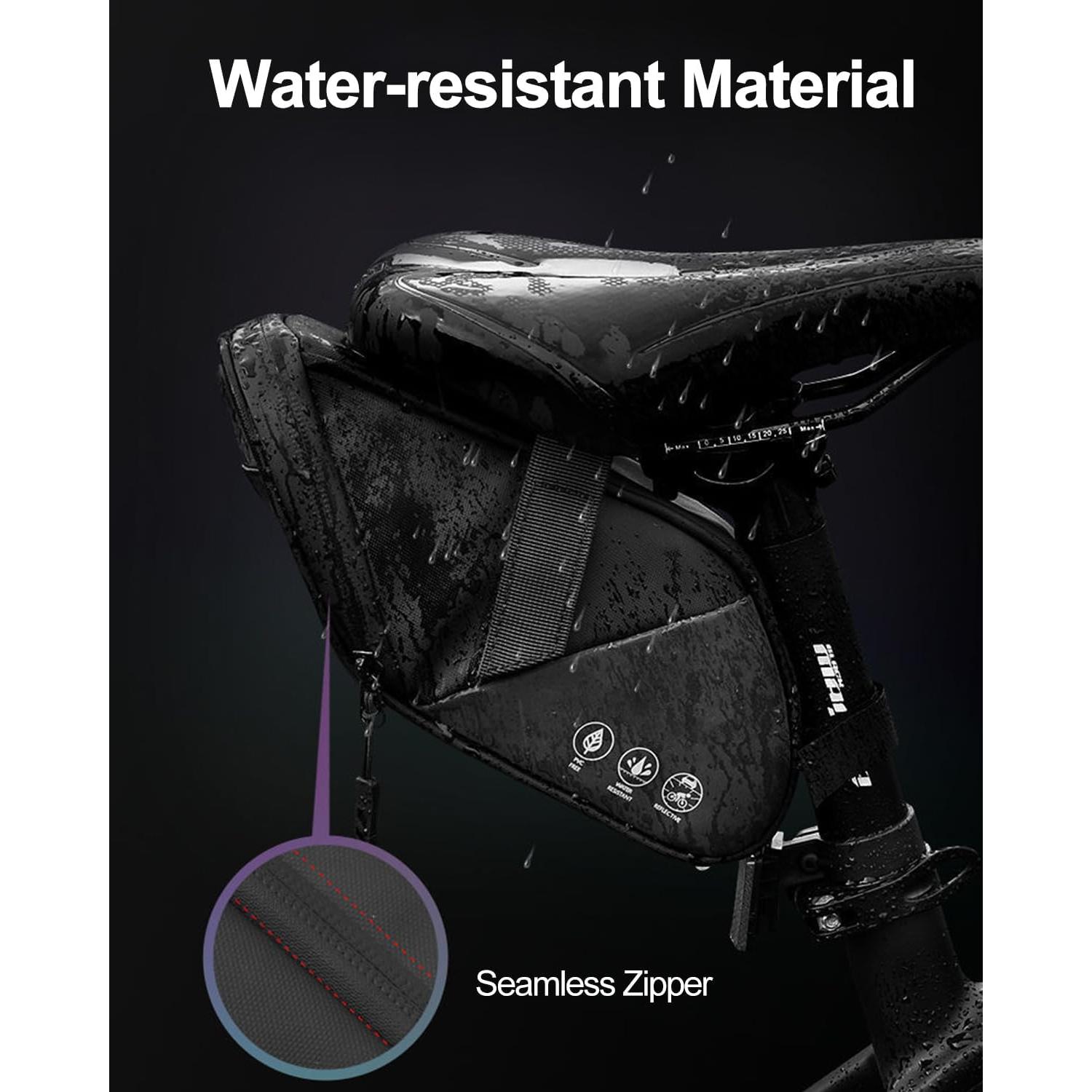 Bolsa de Silla de Bicicleta DANUOSIE 1L Impermeable