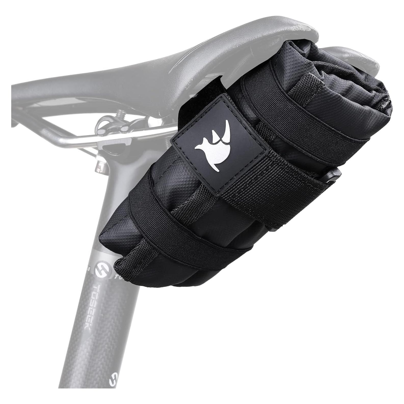 Bolsa de Silla de Bicicleta Rhinowalk Negra 105g Accesorios