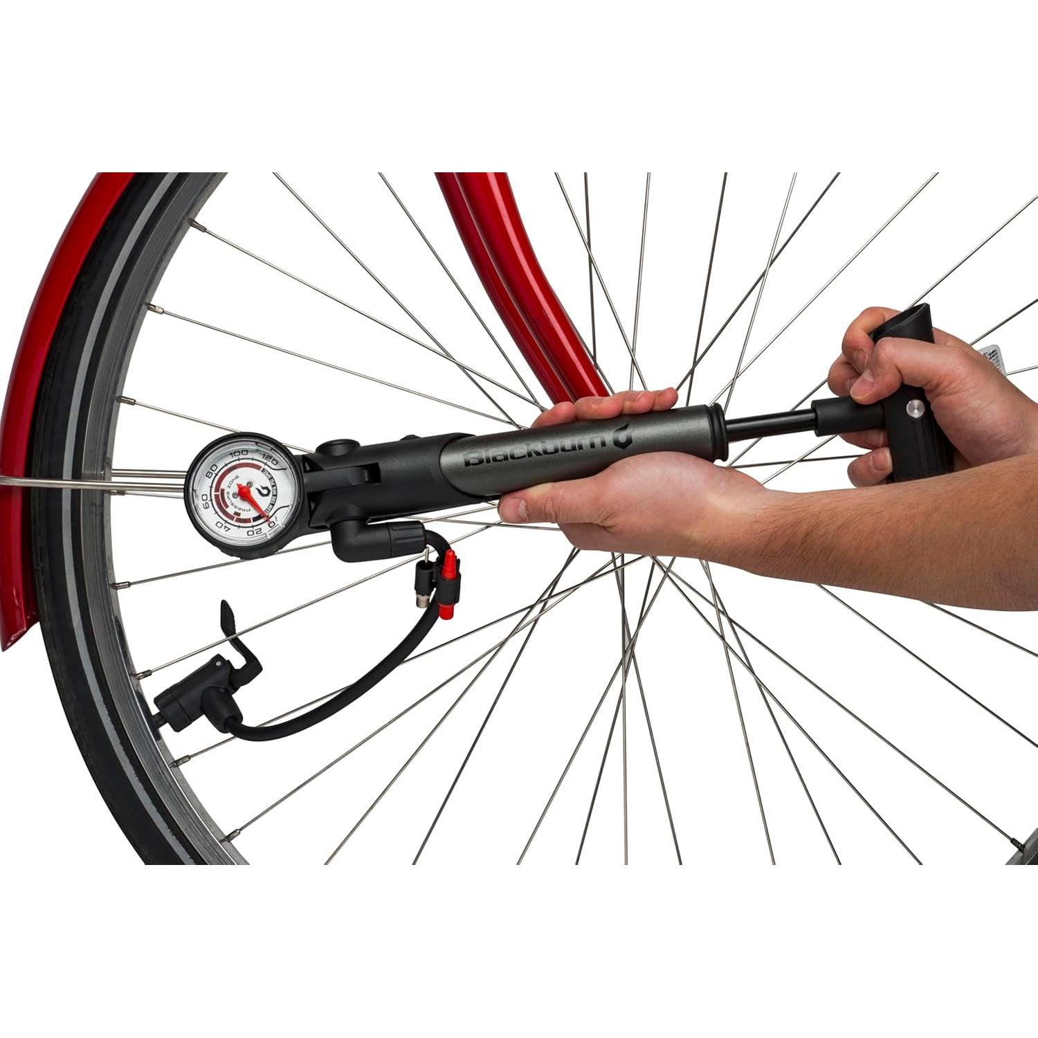 Bomba de Marco Híbrida Blackburn con Manómetro 120 PSI