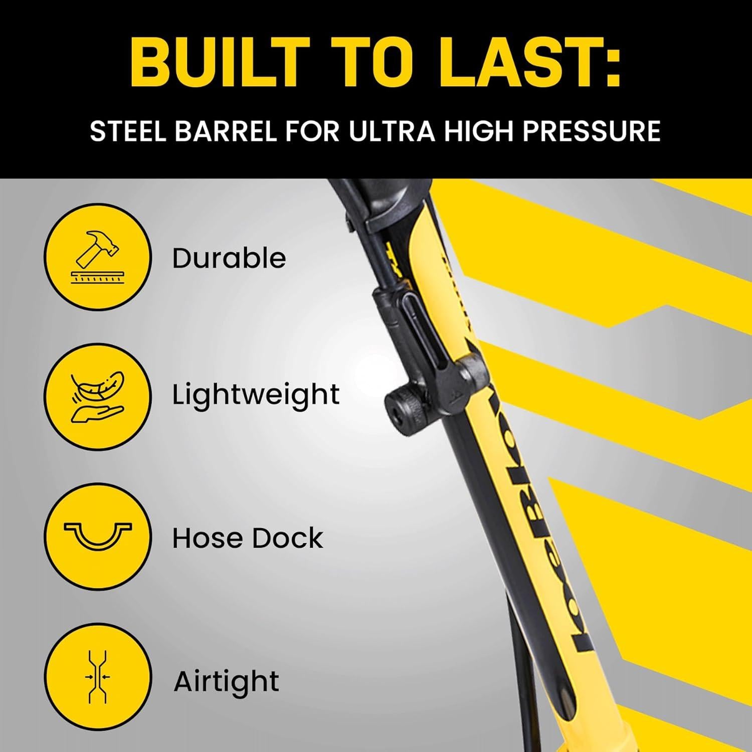 Bomba de Piso Topeak JoeBlow Sport III - Alta Presión 160 psi