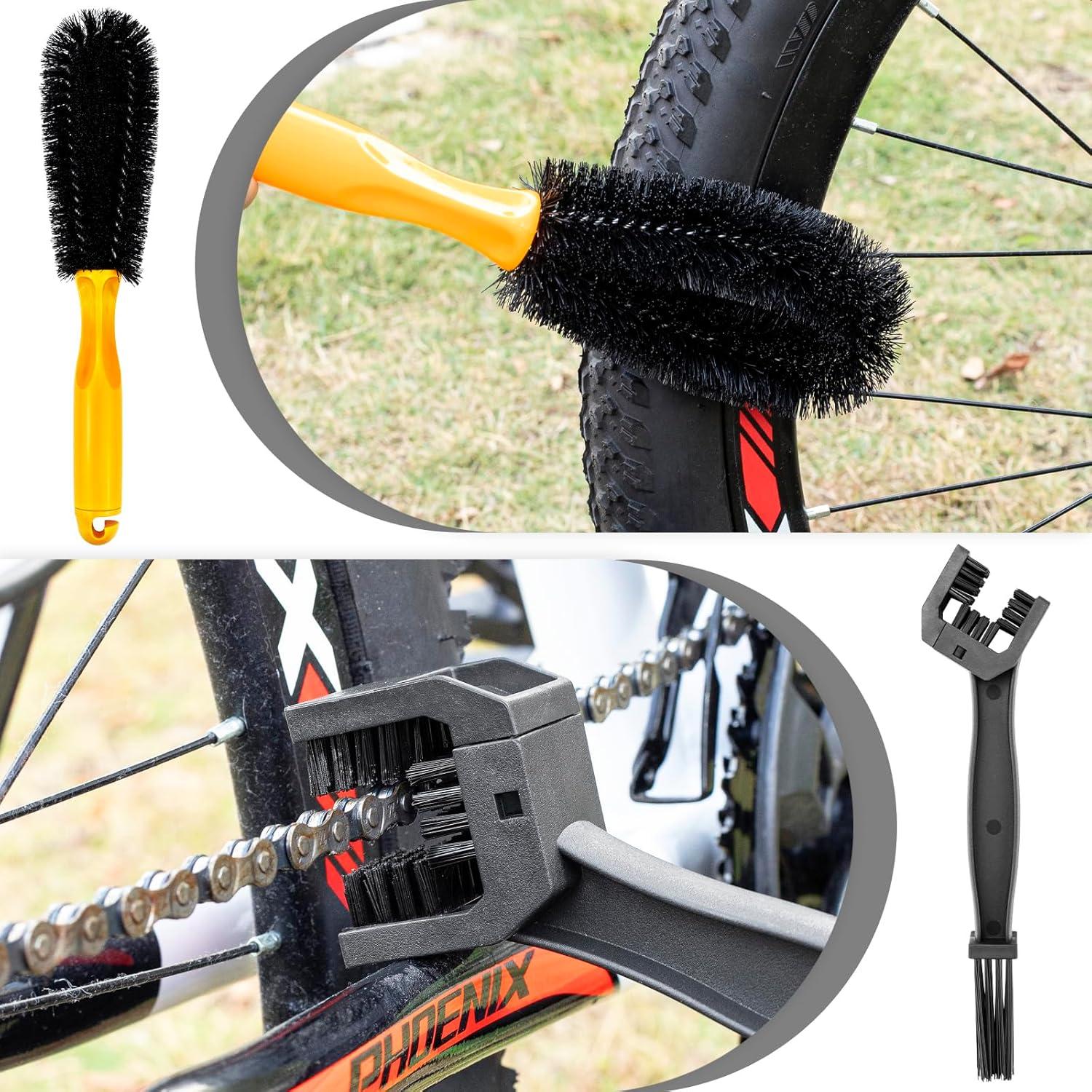 Kit de Limpieza de Bicicleta Focopot con Lubricante y Desengrasante