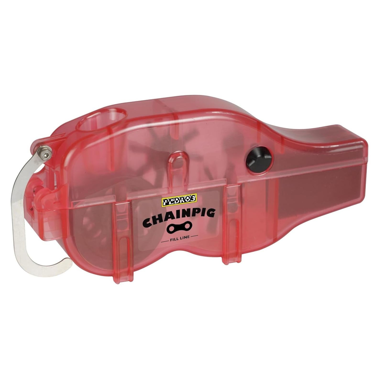 Pedro's Unisex's Pig II Chain Cleaning Machine, Red,