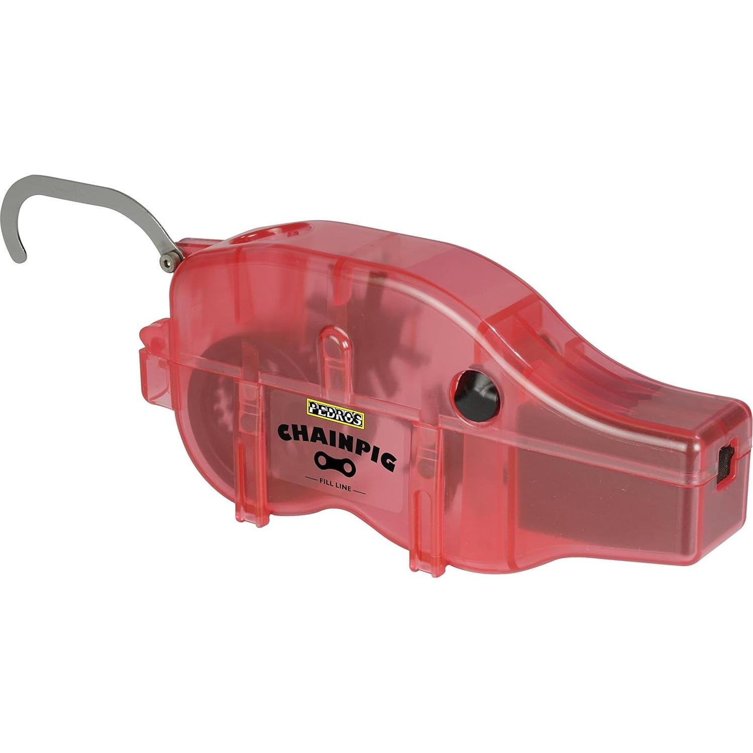 Pedro's Unisex's Pig II Chain Cleaning Machine, Red,