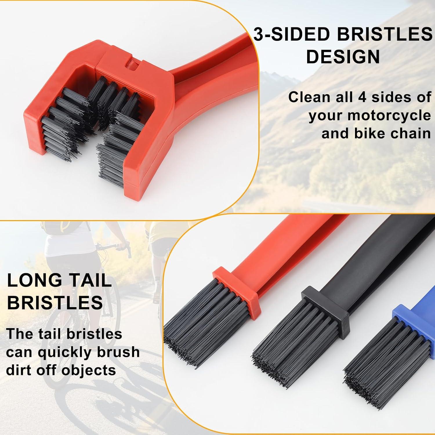 Kit Limpiador de Cadena de Bicicleta WrosKay 6 Piezas