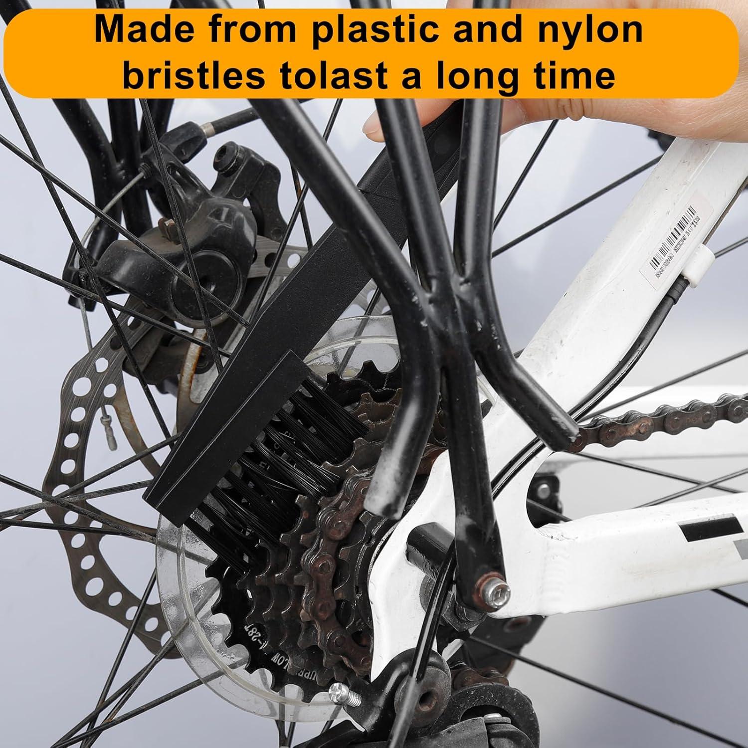 Kit Limpiador de Cadena de Bicicleta WrosKay 6 Piezas