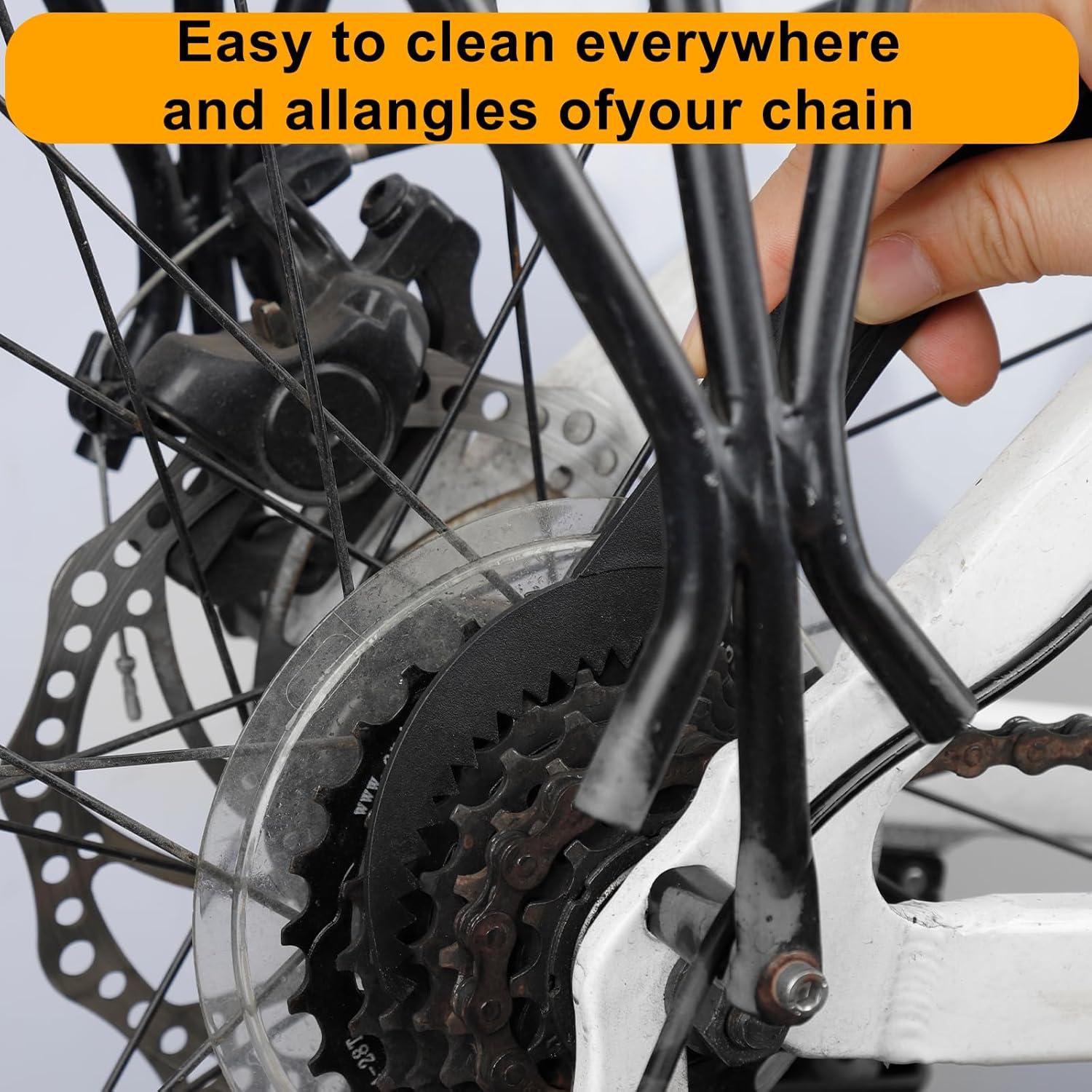 Kit Limpiador de Cadena de Bicicleta WrosKay 6 Piezas