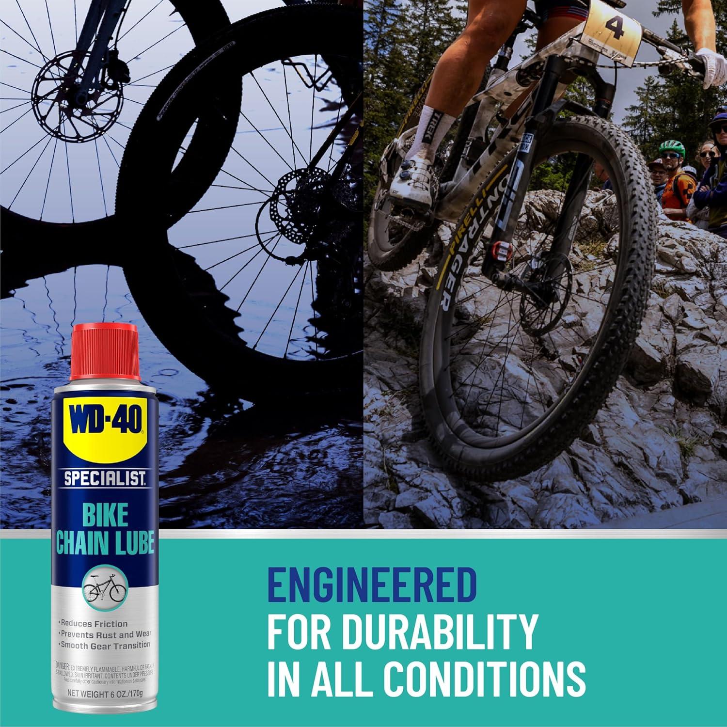 Lubricante para Cadena de Bicicleta WD-40 Bike 170 g