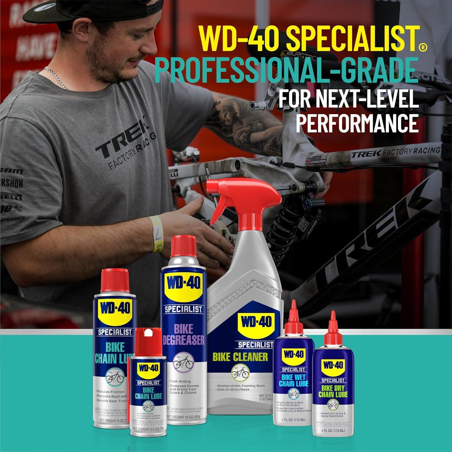 Lubricante para Cadena de Bicicleta WD-40 Bike 170 g