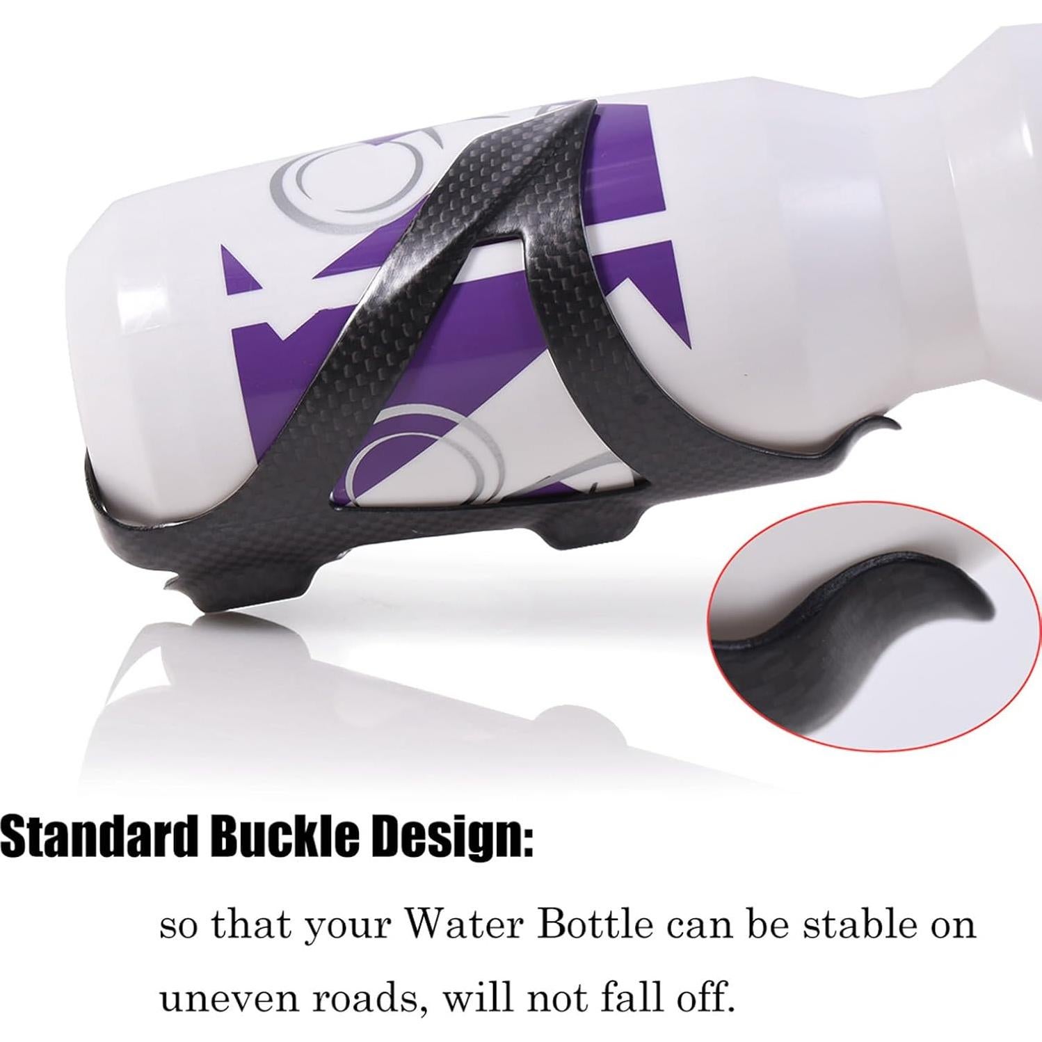 Soporte de Botella de Agua ThinkTop Fibra de Carbono 2 Pack