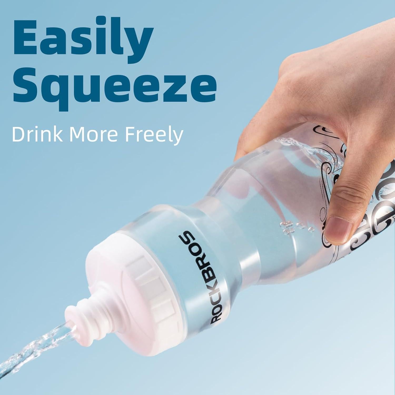 Botella de Agua para Ciclismo ROCKBROS 24.3oz A Prueba de Fugas