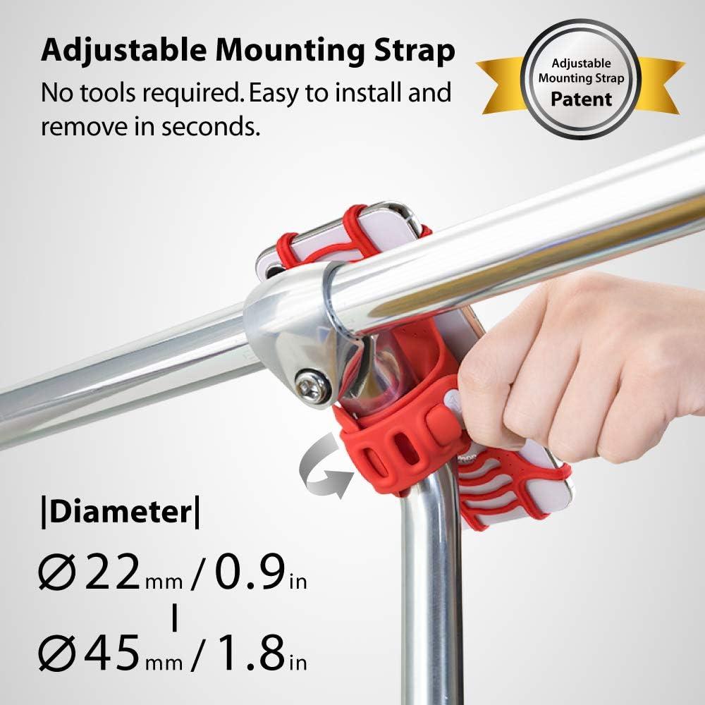 Soporte para Teléfono de Bicicleta Bone Bike Tie Pro 1 - Azul