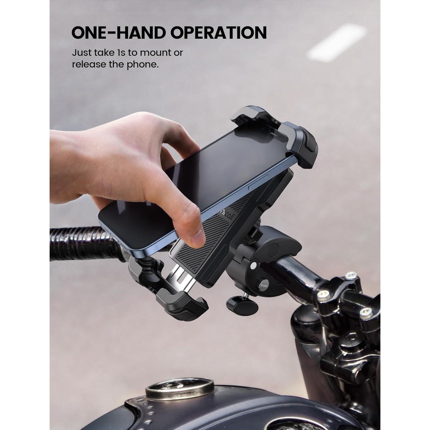 Soporte para Teléfono Lamicall BP07 para Bicicleta y Motocicleta